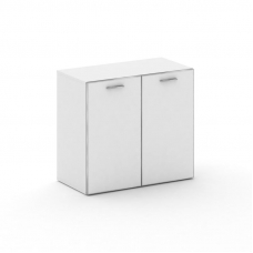 Fresco Шкаф широкий низкий FR.ST-302 white Белый Бриллиант UM/Лакобель Белый/Хром 896*460*807