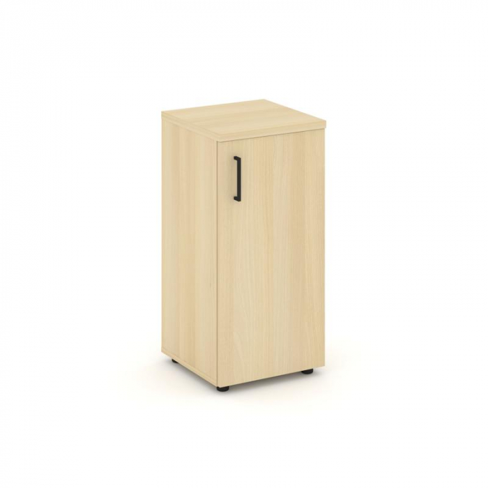 Style Project Шкаф низкий узкий SN.STU.E-301(R) Акация Лорка/Черный Ручки 400*400*833