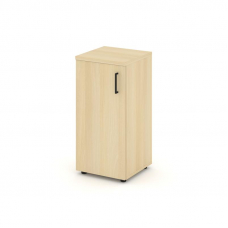 Style Project Шкаф низкий узкий SN.STU-301(L) Акация Лорка/Черный Ручки 400*400*833