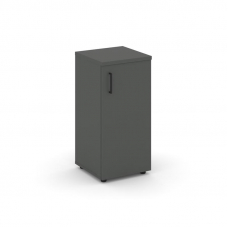 Style Project Шкаф низкий узкий SN.STU.E-301(R) Антрацит/Черный Ручки 400*400*833