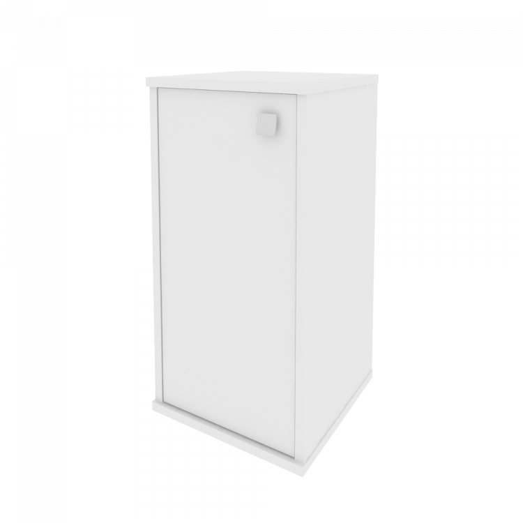 Style Шкаф низкий узкий левый Л.СУ-3.1 (L) Белый 412*410*828