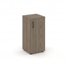 Style Project Шкаф низкий узкий SN.STU-301(R) Вяз Благородный/Черный Ручки 400*400*833