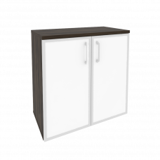 Onix Шкаф низкий широкий O.ST-3.2 R white Дуб Мали/Стекло White 800*420*823