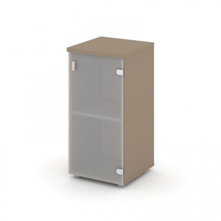 Estetica Шкаф низкий узкий правый ES.SU-3.2 (R) Латте/Сатин матовый 400*420*823