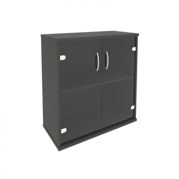 Riva Шкаф низкий широкий А.СТ-3.2 Антрацит 770*365*828