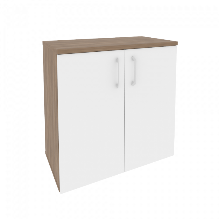 Onix Шкаф низкий широкий O.ST-3.1 Дуб Аризона/Белый Бриллиант 800*420*823
