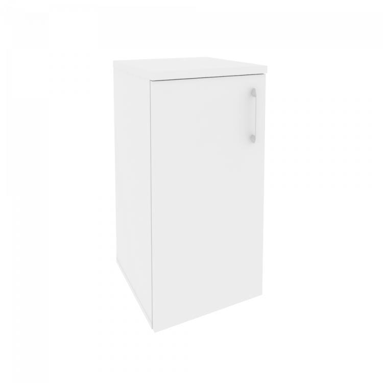 Onix Шкаф низкий узкий левый O.SU-3.1 (L) Белый Бриллиант 400*420*823