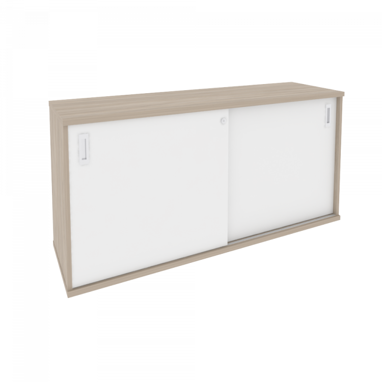 Onix Шкаф-купе приставной/опорный O.SHKO-3.7 T Дуб Аттик/Белый Бриллиант 1475*432*750