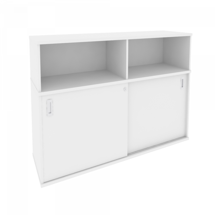 Onix Шкаф-купе приставной/опорный O.SHKO-2.7 T Белый Бриллиант 1475*432*1120