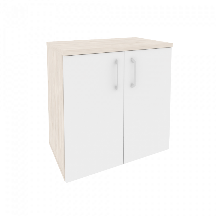 Onix Шкаф приставной/опорный O.SHPO-7 Денвер Светлый/Белый Бриллиант 720*432*750