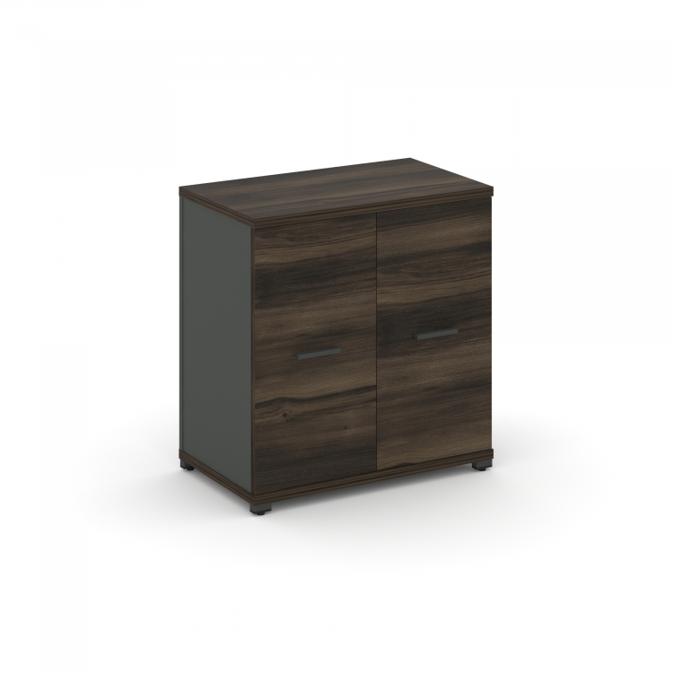 Concept Распаш. шкаф опорный/приставной CN.SOPR-001 A Дуб Мали/Антрацит/Металл Антрацит 720*420*750