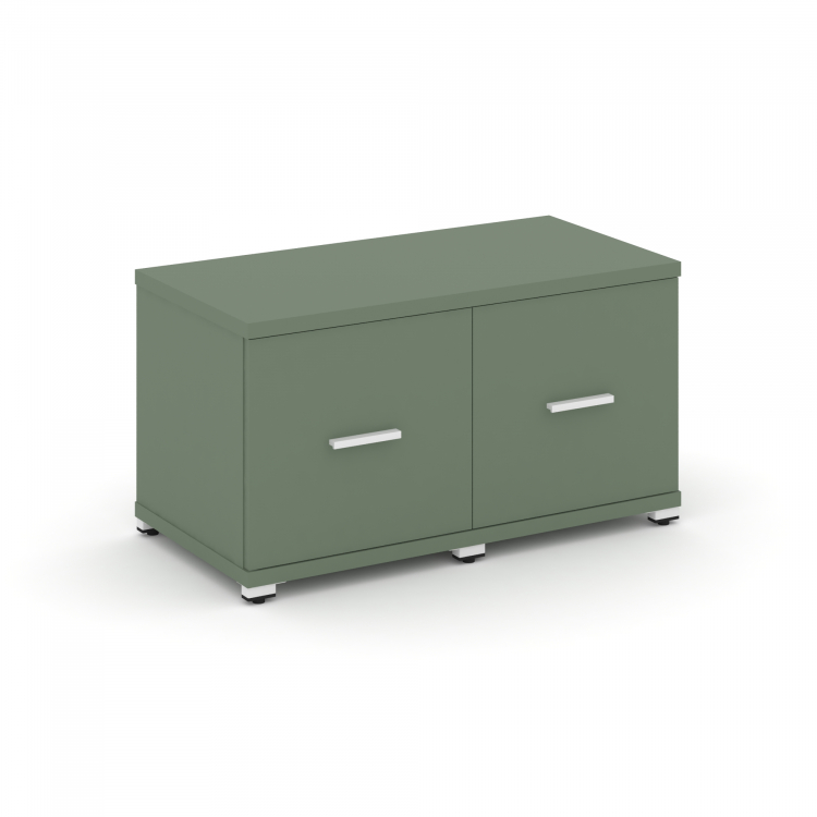 Concept Шкаф 2 узкие секции, 1 ниша CN.STU-123 W Кобо/Металл Белый 836*420*450