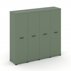 Concept Шкаф 4 узкие секции, 4 ниши CN.STU-446 B Кобо/Металл Черный 1668*420*1554