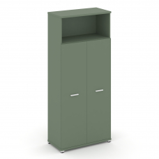 Concept Шкаф 1 широкая секция, 5 ниш CN.STS-516 W Кобо/Металл Белый 836*420*1922