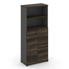 Concept Шкаф 1 широкая секция, 5 ниш CN.STS-514 A Дуб Мали/Антрацит/Металл Антрацит 836*420*1922