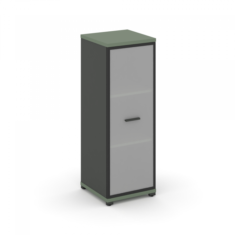 Concept Шкаф 1 узкая секция, 3 ниши CN.STU-316 RMB A Кобо/Антрацит/Металл Антрацит/Сатин 420*420*118