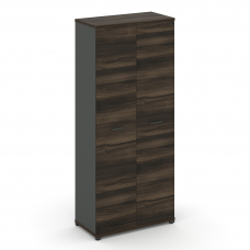 Concept Шкаф 1 широкая секция, 5 ниш CN.STS-518 A Дуб Мали/Антрацит/Металл Антрацит 836*420*1922