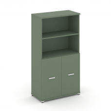 Concept Шкаф 1 широкая секция, 4 ниши CN.STS-411 W Кобо/Металл Белый 836*420*1554