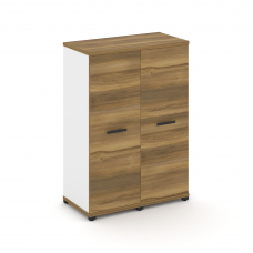 Concept Шкаф 2 узкие секции, 3 ниши CN.STU-326 B Сандал Янтарный/Белый Бриллиант/Металл Черный 836*4