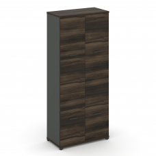 Concept Шкаф 1 широкая секция, 5 ниш CN.STS-512 A Дуб Мали/Антрацит/Металл Антрацит 836*420*1922