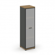 Concept Шкаф 1 узкая секция, 4 ниши CN.STU-416 RMB A Сандал Янтарный/Антрацит/Металл Антрацит/Сатин