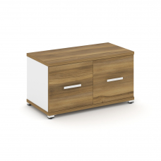 Concept Шкаф 1 широкая секция, 1 ниша CN.STS-113 W Сандал Янтарный/Белый Бриллиант/Металл Белый 836*