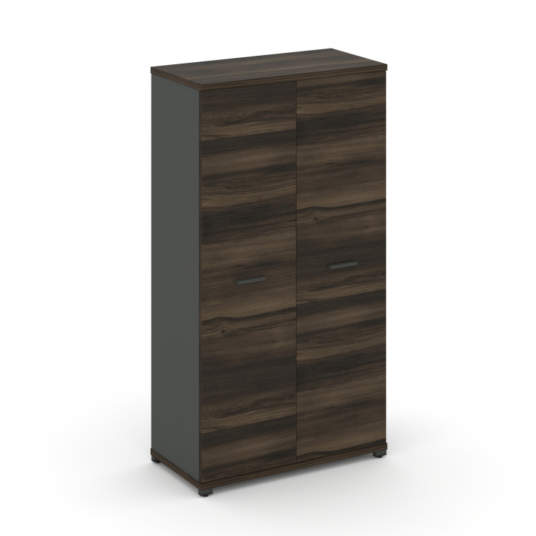 Concept Шкаф 1 широкая секция, 4 ниши CN.STS-416 A Дуб Мали/Антрацит/Металл Антрацит 836*420*1554