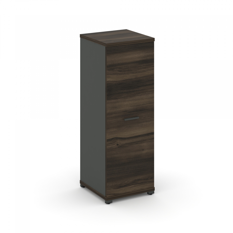 Concept Шкаф 1 узкая секция, 3 ниши CN.STU-316 A Дуб Мали/Антрацит/Металл Антрацит 420*420*1186