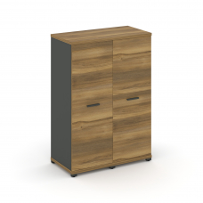 Concept Шкаф 2 узкие секции, 3 ниши CN.STU-326 A Сандал Янтарный/Антрацит/Металл Антрацит 836*420*11