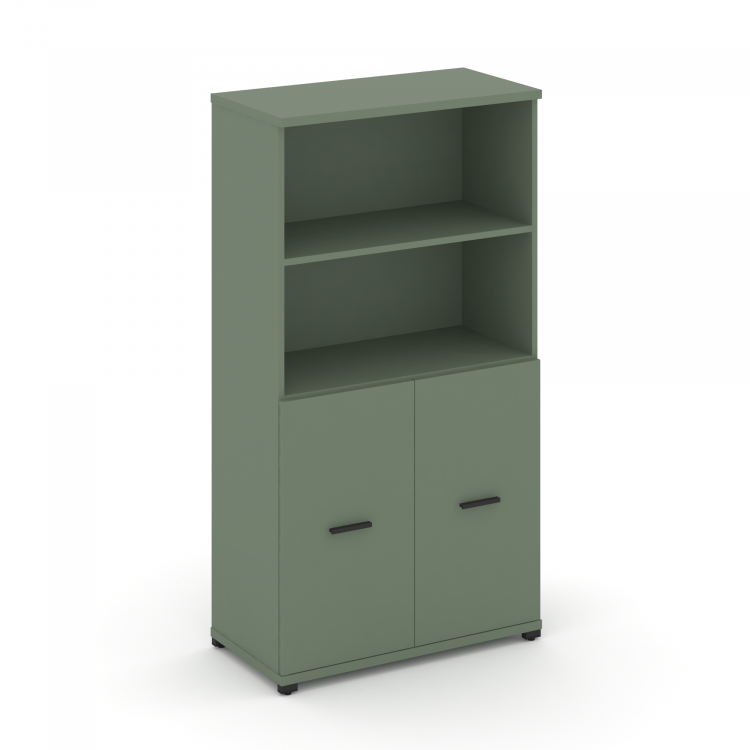 Concept Шкаф 1 широкая секция, 4 ниши CN.STS-411 B Кобо/Металл Черный 836*420*1554