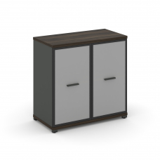 Concept Шкаф 1 широкая секция, 2 ниши CN.STS-213 RMB A Дуб Мали/Антрацит/Металл Антрацит/Сатин 836*4