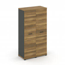 Concept Шкаф 2 узкие секции, 4 ниши CN.STU-426 A Сандал Янтарный/Антрацит/Металл Антрацит 836*420*15