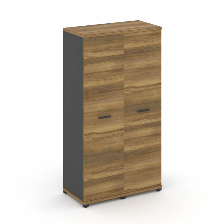 Concept Шкаф 2 узкие секции, 4 ниши CN.STU-426 A Сандал Янтарный/Антрацит/Металл Антрацит 836*420*15