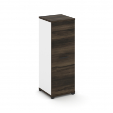 Concept Шкаф 1 узкая секция, 3 ниши CN.STU-316 B Дуб Мали/Белый Бриллиант/Металл Черный 420*420*1186