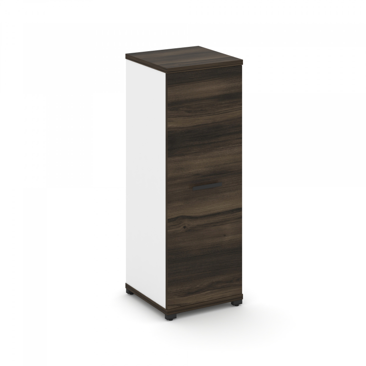 Concept Шкаф 1 узкая секция, 3 ниши CN.STU-316 B Дуб Мали/Белый Бриллиант/Металл Черный 420*420*1186