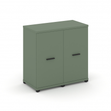 Concept Шкаф 2 узкие секции, 2 ниши CN.STU-223 B Кобо/Металл Черный 836*420*818