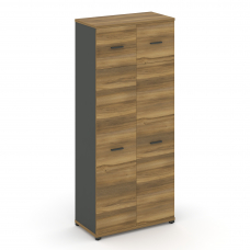 Concept Шкаф 1 широкая секция, 5 ниш CN.STS-517 A Сандал Янтарный/Антрацит/Металл Антрацит 836*420*1