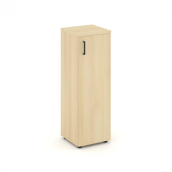 Style Project Шкаф средний узкий SN.STU.E-204(R) Акация Лорка/Черный Ручки 400*400*1203