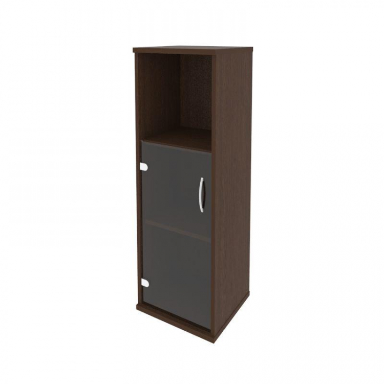 Riva Шкаф средний узкий левый А.СУ-2.2 (L) Венге Цаво 404*365*1215