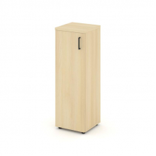 Style Project Шкаф средний узкий SN.STU-204(L) Акация Лорка/Черный Ручки 400*400*1203