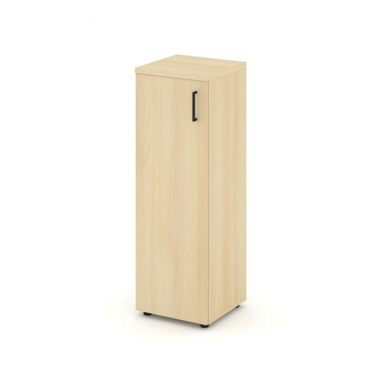 Style Project Шкаф средний узкий SN.STU-204(L) Акация Лорка/Черный Ручки 400*400*1203