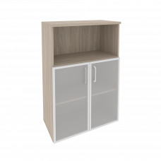 Onix Шкаф средний широкий O.ST-2.2 R Дуб Аттик 800*420*1207