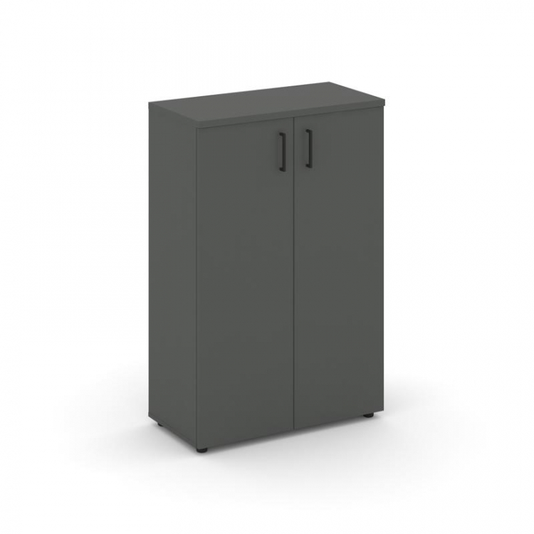 Style Project Шкаф средний широкий SN.STS-204 Антрацит/Черный Ручки 796*400*1203