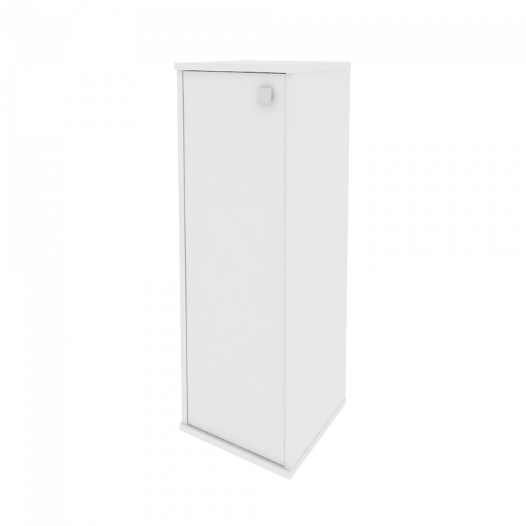 Style Шкаф средний узкий левый Л.СУ-2.3 (L) Белый 412*410*1215