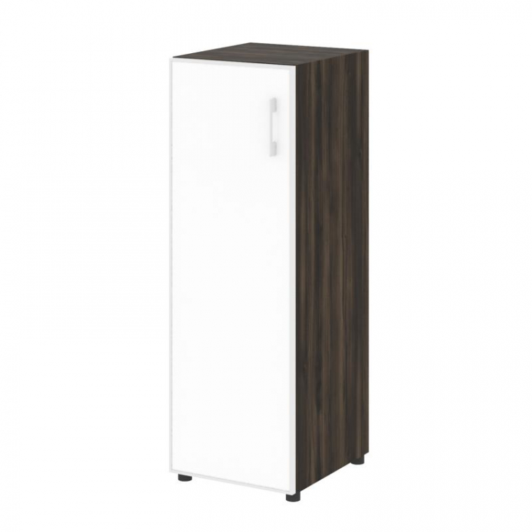 Yalta Шкаф узкий LT.SU-2.4 R (L) white Дуб Мали/Стекло White 400*450*1195