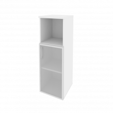 Onix Шкаф средний узкий правый O.SU-2.2 R (R) Белый Бриллиант 400*420*1207