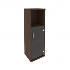 Riva Шкаф средний узкий правый А.СУ-2.2 (R) Венге Цаво 404*365*1215