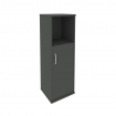 Riva Шкаф средний узкий правый А.СУ-2.1 (R) Антрацит 404*365*1215