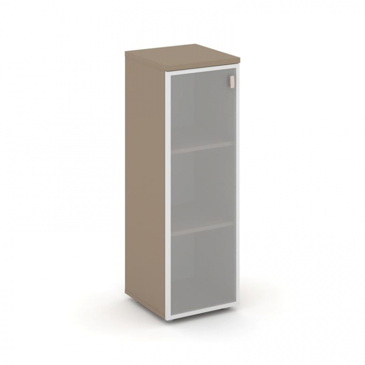 Estetica Шкаф средний узкий левый ES.SU-2.4R (L) Латте/Сатин матовый 400*420*1207