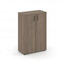 Style Project Шкаф средний широкий SN.STS-204 Вяз Благородный/Черный Ручки 796*400*1203